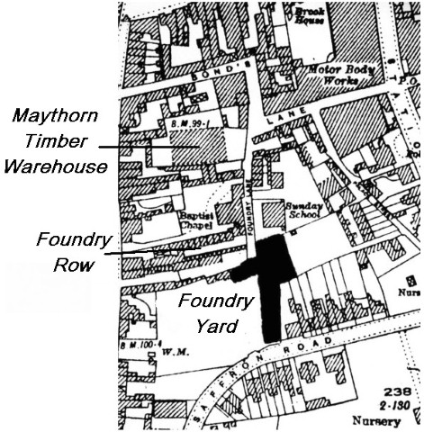 1901 Foundry Lane map
